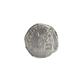 Denarius of Septimius Severus (146–211; Roman emperor 193–211), 196–197. Obverse: Head of Septimius