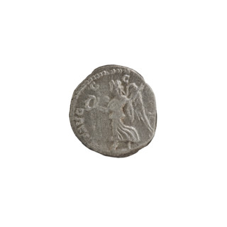 Denarius; Roman deities; wreaths; palm branches. Septimius Severus (Roman emperor; 146–211) —