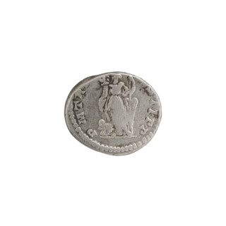 Denarius depicting Roman deities and Fortuna; Septimius Severus (Roman emperor, 146–211). Obverse: