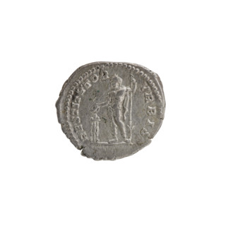 Denarius, Septimius Severus (Roman Emperor; 146–211) — Obv.: SEVERVSAVG PARTMAX. Head of Septimius