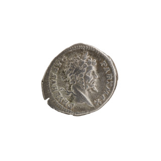 Denarius, Septimius Severus (Roman Emperor; 146–211) — Obv.: SEVERVSAVG PARTMAX. Head of Septimius