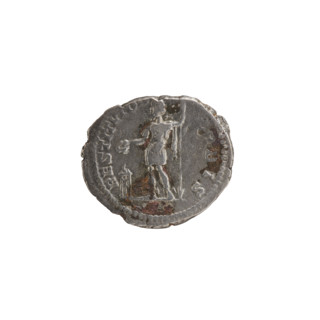 Denarius, Septimius Severus (Roman Emperor; 146–211) — Obv.: SEVERVSAVG PARTMAX. Head of Septimius
