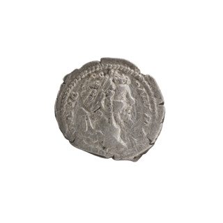Denarius, Septimius Severus (Roman Emperor; 146–211) — Obv.: Head of Septimius Severus with a