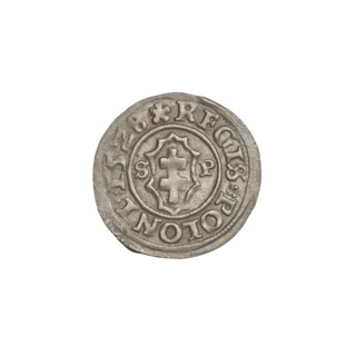 Crown ternary, Sigismund I the Old (King of Poland; reign 1506–1548). Obverse: Polish eagle with a