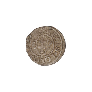 Crown coin of Sigismund I the Old (King of Poland; 1506–1548). Obverse: Polish crowned eagle; rim