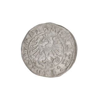 Crown half-grosz, Sigismund I the Old (King of Poland; 1506–1548). Obverse: Polish crowned eagle