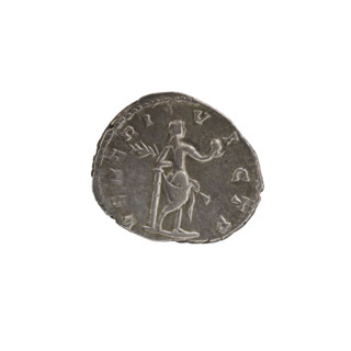 Denarius of Julia Domna (ca. 160–217), Roman empress (193–211). Obverse: IVLIA DOMNA AVG — bust of