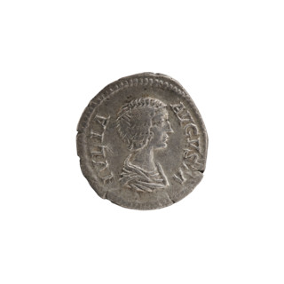Denarius, Julia Domna (ca. 160–217; Roman empress 193–211), Roman Empire. Obverse: IVLIA AVGVSTA —