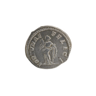 Denarius, Julia Domna (ca. 160–217; Roman empress 193–211), Roman Empire. Obverse: IVLIA AVGVSTA —