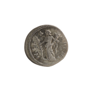 Denarius, Julia Domna (ca. 160–217; Roman empress 193–211). Obverse: IVLIA AVGVSTA — bust of Julia