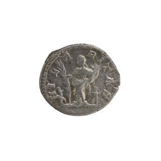 Denarius, Julia Domna (ca. 160–217; Roman empress 193–211). Obverse: IVLIA AVGVSTA — bust of Julia