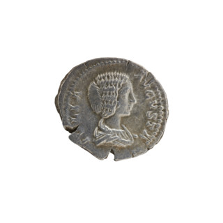 Denarius, Julia Domna (ca. 160–217; Roman empress 193–211), Roman Empire. Obverse: IVLIA AVGVSTA —