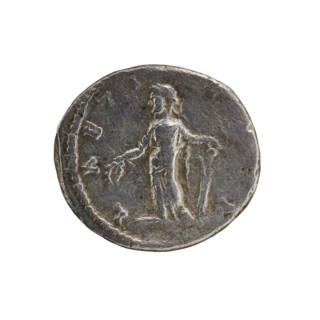 Denarius, Julia Domna (ca. 160–217; Roman empress 193–211). Obverse: IVLIA AVGVSTA, bust of Julia