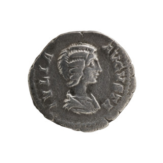 denarius, Julia Domna (ca. 160–217; Roman Empress 193–211), Roman Empire. Obv.: IVLIA AVGVSTA —