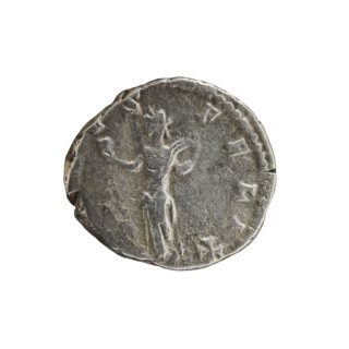 Denarius of Julia Domna (ca. 160–217), Roman Empress (193–211). Obverse: VLIA AVGVSTA — bust of
