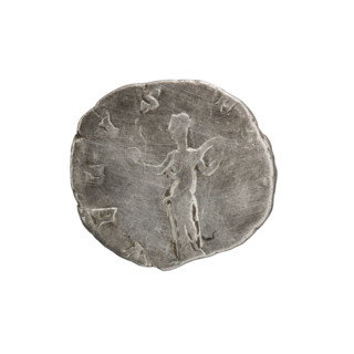 Denarius, Julia Domna (ca. 160–217; Roman empress 193–211). Obverse: IVLIA AVGVSTA — bust of Julia