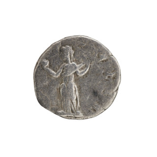 denarius, Julia Domna (ca. 160–217; Roman empress 193–211). Obverse: AVGVSTA, bust of Julia Domna