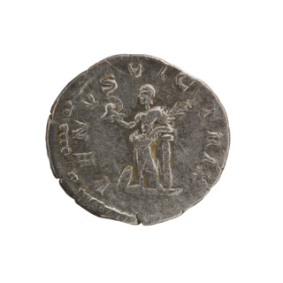 Denarius, Julia Domna (ca. 160–217; Roman empress 193–211). Obv.: IVLIA AVGVSTA — Bust of Julia