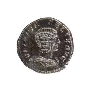 Denarius, Caracalla (188–217; Roman emperor 198–217) and Julia Domna (ca. 160–217; Roman empress