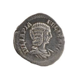 Denarius, Caracalla (188–217; Roman emperor 198–217), Julia Domna (ca. 160–217; Roman empress