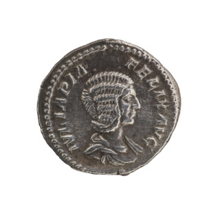 Denarius, Caracalla (188–217; Roman emperor 198–217), Julia Domna (ca. 160–217; Roman empress