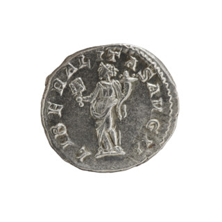 Denarius, Elagabalus (reigned 218–222), Roman Empire, 220–222. Obverse: IMP ANTONINVS PIVS AVG —