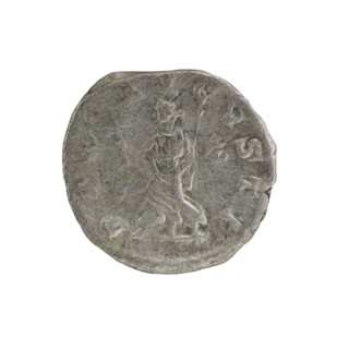 Denarius, Elagabalus (reigned 218–222). Obverse: IMP ANTONINVS PIVS AVG — Bust of Elagabalus with