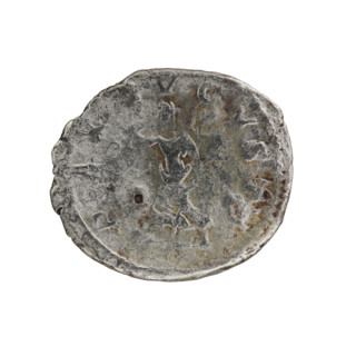 Denarius, Elagabalus (reigned 218–222 CE), Roman Empire. Obverse: IMP ANTONINVS PIVS AVG — bust of