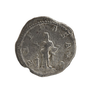 Denarius, Elagabalus (204–222; Roman emperor 218–222), Julia Maesa (ca. 160–224; Augusta 218–224).