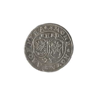 Livonian ferding; maker: Jan Hieronimowicz Chodkiewicz (ca.1537–1579), administrator of Livonia;