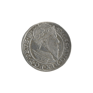 Gdansk trojak, Sigismund II Augustus (King of Poland; 1544–1572), Jagiellonian dynasty; obverse: