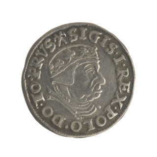Gdansk trojak, Sigismund I the Old (King of Poland; 1506–1548), iconography by Kazimierz Sobanski