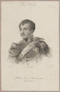Portrait of Prince Józef Poniatowski; Goulu, Ferdinand Sébastien (1796–1848?), graphic artist;