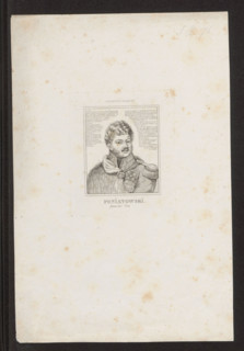 Portrait of Prince Józef Poniatowski; artists: Antoni Oleszczynski (1794–1879) and Fabian Sarnecki
