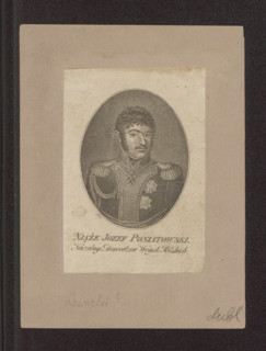 Portrait of Prince Józef Poniatowski; Jan Nepomucen Lewicki (1795–1871), graphic artist; Waclaw