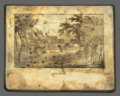 Pulawy, Dietrich, Fryderyk Krzysztof (1779–1847), graphic artist; palaces, landscapes, parks