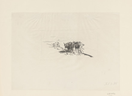 Orka, Wyczólkowski, Leon (1852-1936). Lithuanian Portfolio (1907). Drawing made with soft black