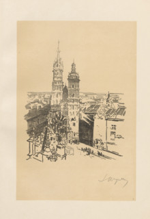 Church of the Virgin Mary, Wyczólkowski, Leon (1852–1936), graphic artist; Cotty, Jan (printing