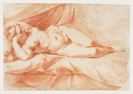 Cartouche with the Barberini coat of arms; draughtsman Carlo Maratti (1625–1713); Bonola Codex;