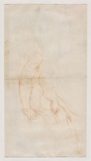 St. Sebastian and St. Catherine, Morazzone (1573–1626), draughtsman; Bonola Codex; Catherine of