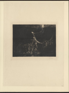 Theft of Light, pl. 12; Brahms's Fantasy, Op. XII; Klinger, Max (1857–1920), graphic artist;