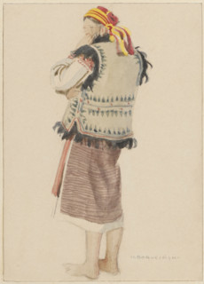 Hutsul; Michal Borucinski (1885–1976), illustrator; Hutsuls; Ignacy Jan Paderewski (1860–1941);