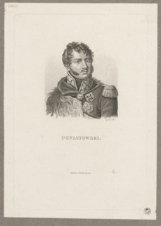 Portrait of Prince Józef Poniatowski; publisher: Ambroise Tardieu (1788–1841); graphic artist: