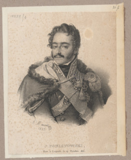 Portrait of Prince Józef Poniatowski; artist: Antoine Maurin (1793–1860), graphic artist; subject: