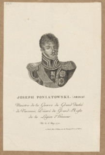 Portrait of Prince Józef Poniatowski; Juliannau (fl. ca 1810), publisher; Juliannau (fl. ca 1810),