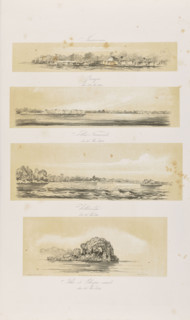 Gurupa, December 25, 1842; Ilha Tarazeda, November 30, 1842; Villarinho, November 30, 1842; Ilha do