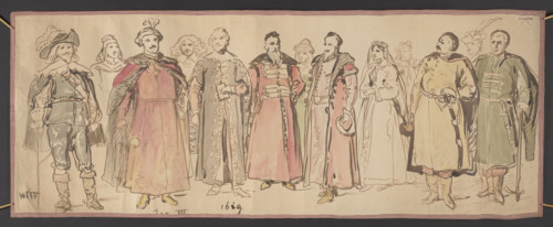 Polish costumes from the 17th century: the times of Wladyslaw IV Vasa and Jan III Sobieski, Gerson,