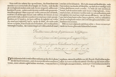 Description of Italian Literature, Description of Italian Literature (continuation) and a writing