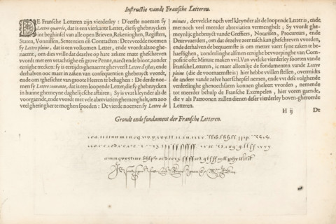Instruction of French Literature, Description and writing example of French literature, Mirror of