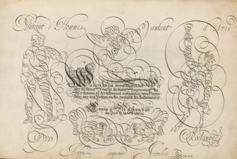 Writing sample: Wer zücht heb hat, 't Magazin oft pac-huys der loffelycker penn-const, print, album